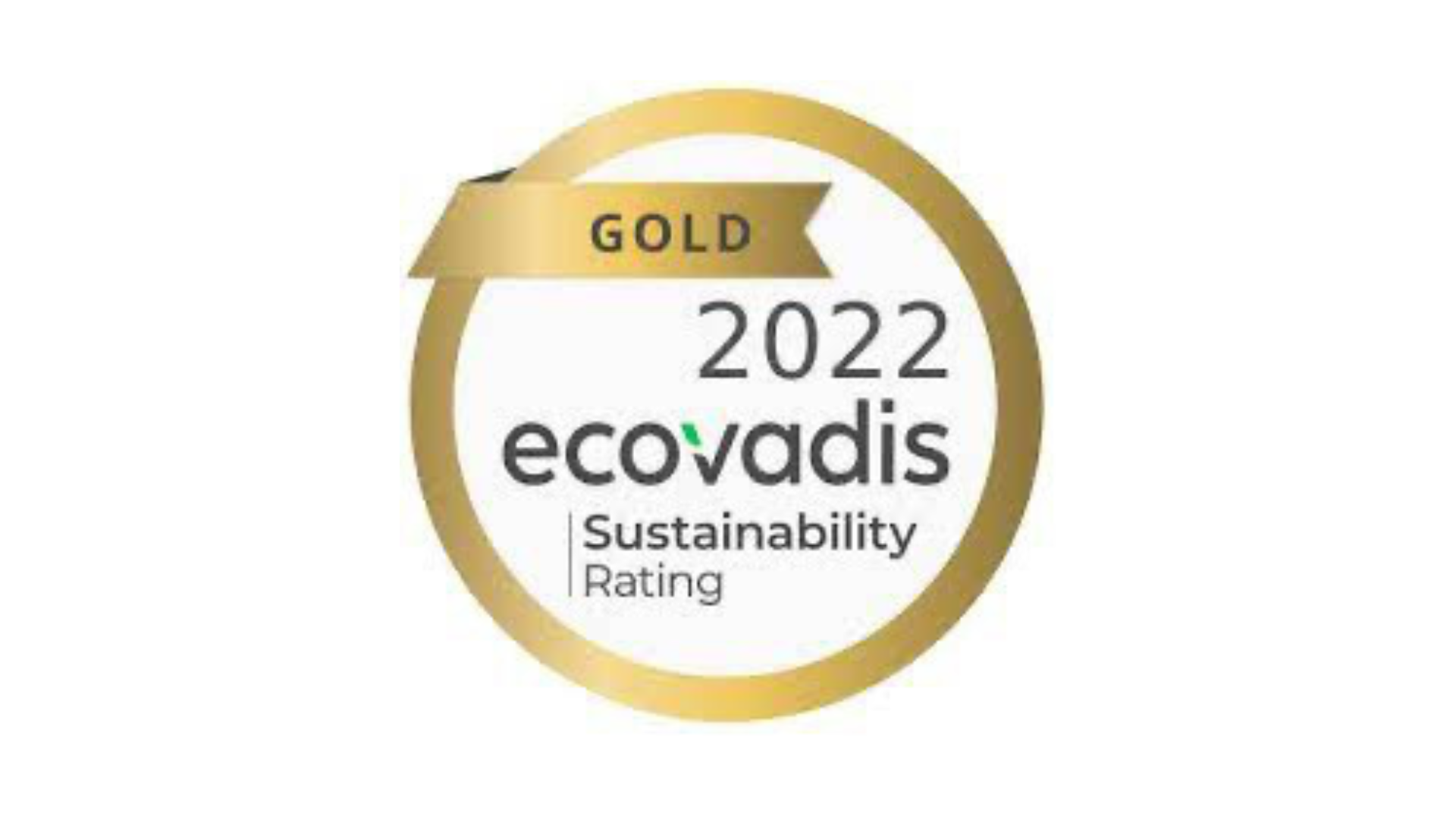 Médaille d'or ecovadis !