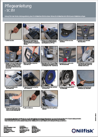 Sc351 Pflegeanleitung