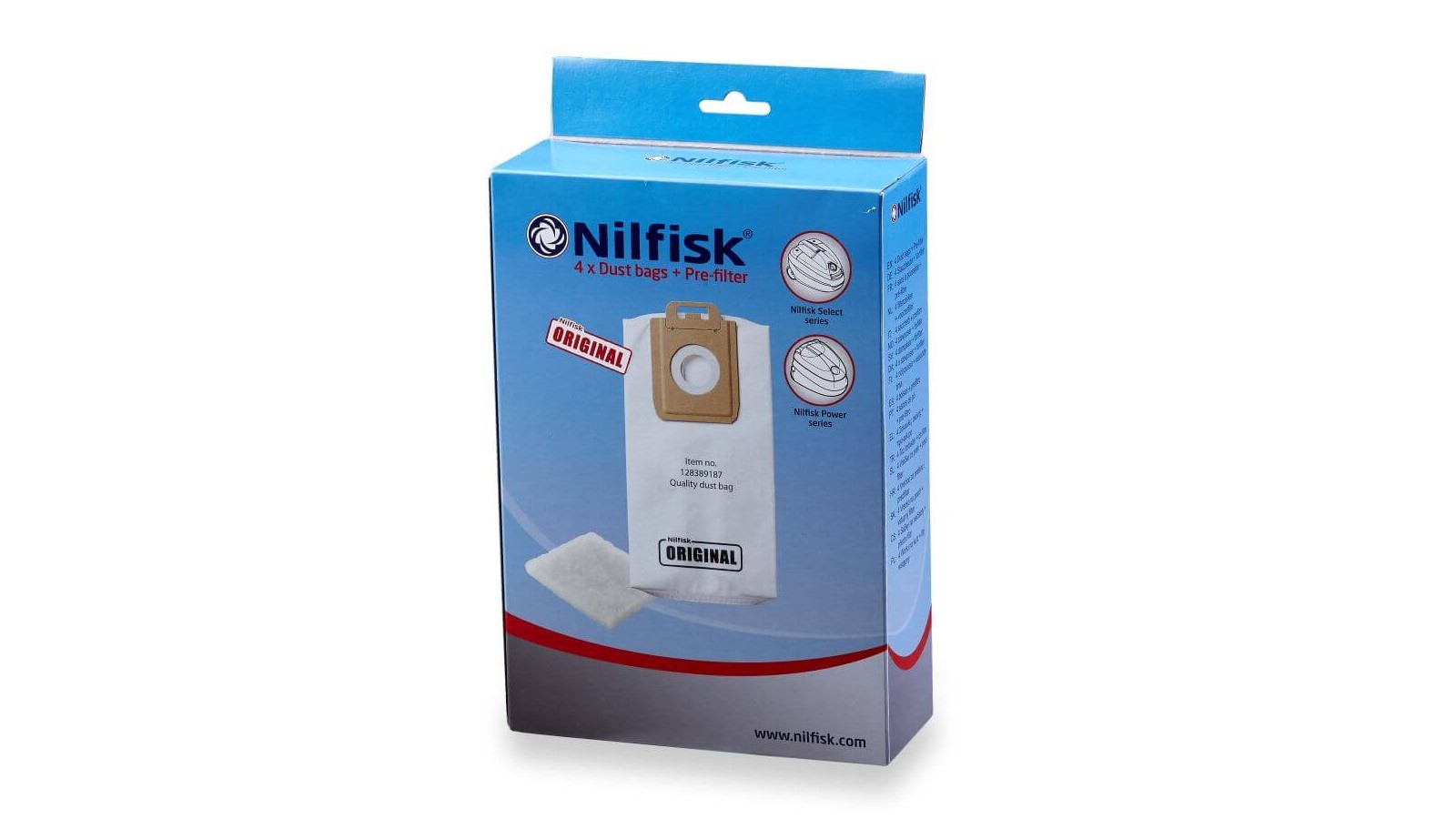 4 Vacuum Cleaner Dust Bags & 1 Pre-filter