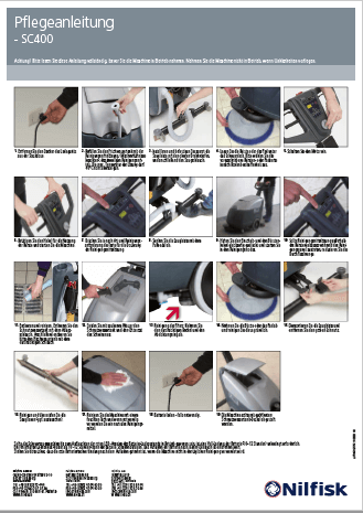DE Sc400 Pflegeanleitung (Care Instructions) Document