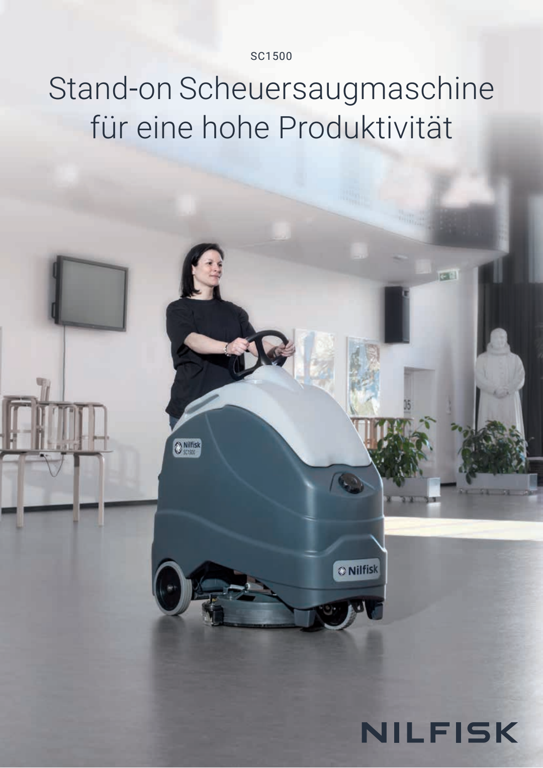 DE DE Stand On Scheuersaugmaschine SC1500