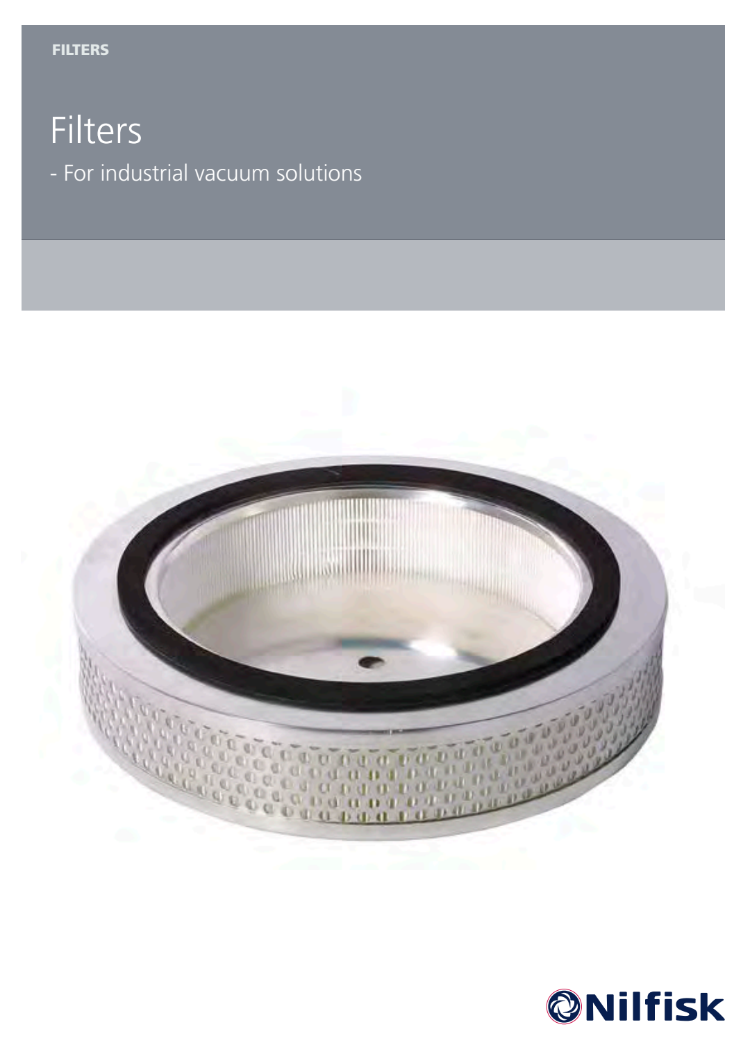 EN IE Filters For Nilfisk Industrial Vacuums Catalogue