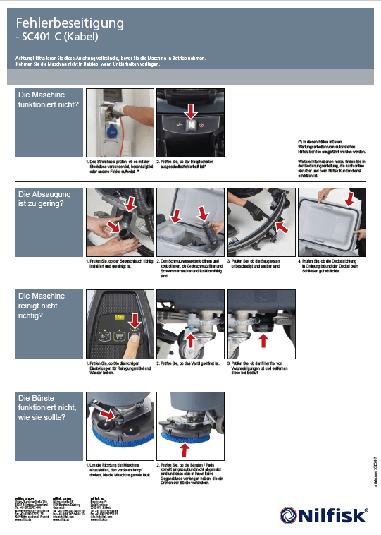 Sc401c 908000147 Fehlerbeseitigung