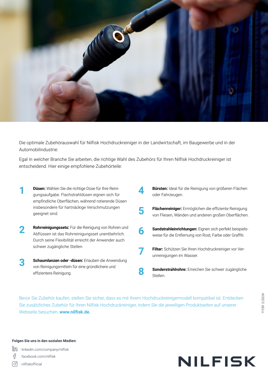 DE 2024 HPW Hot Pressure Water In Agriculture Brochure