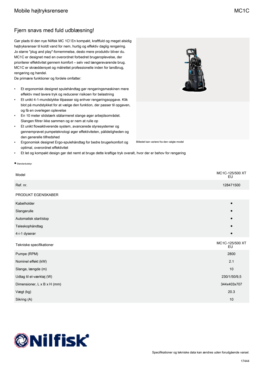 Factsheet MC1C
