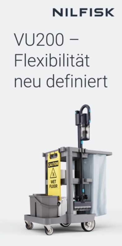 Nilfisk VU200 Web Banner