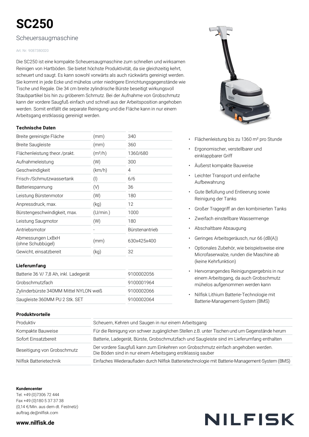 N202 0522 V1 Dealer Machine One Pager Sc250 9087380020 10888 A4 De De Proof1