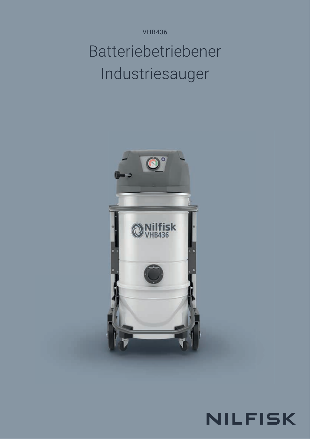 DE DE Batteriebetriebener Industriesauger VHB436