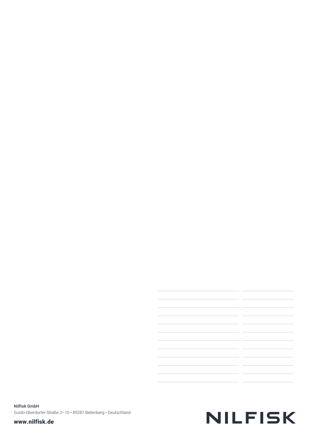 Technical Specification Template A4 De Wcm Print
