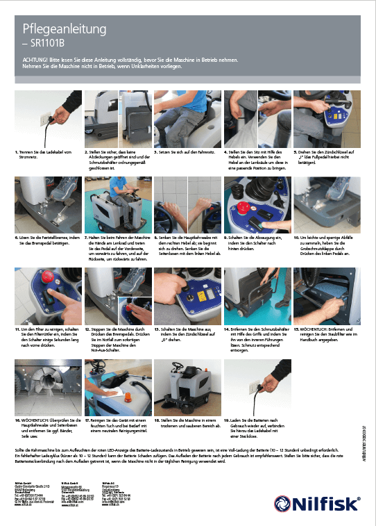 Sr1101b 908000107 Pflegeanleitung