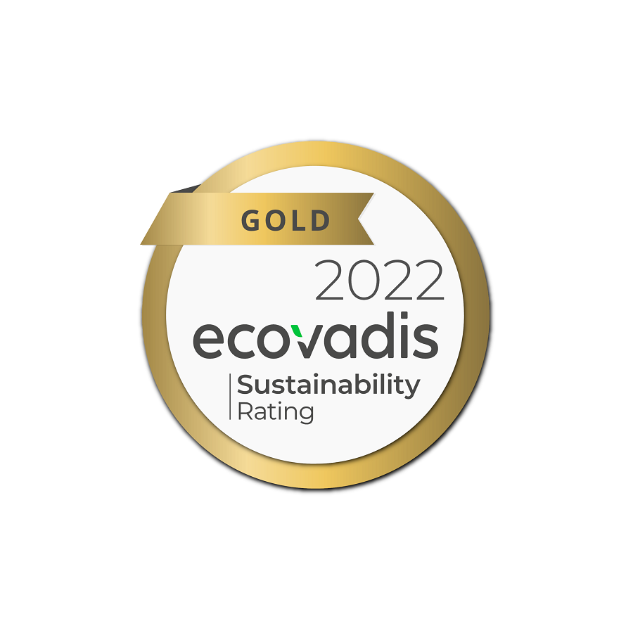 EcoVadis-guldmedalje!