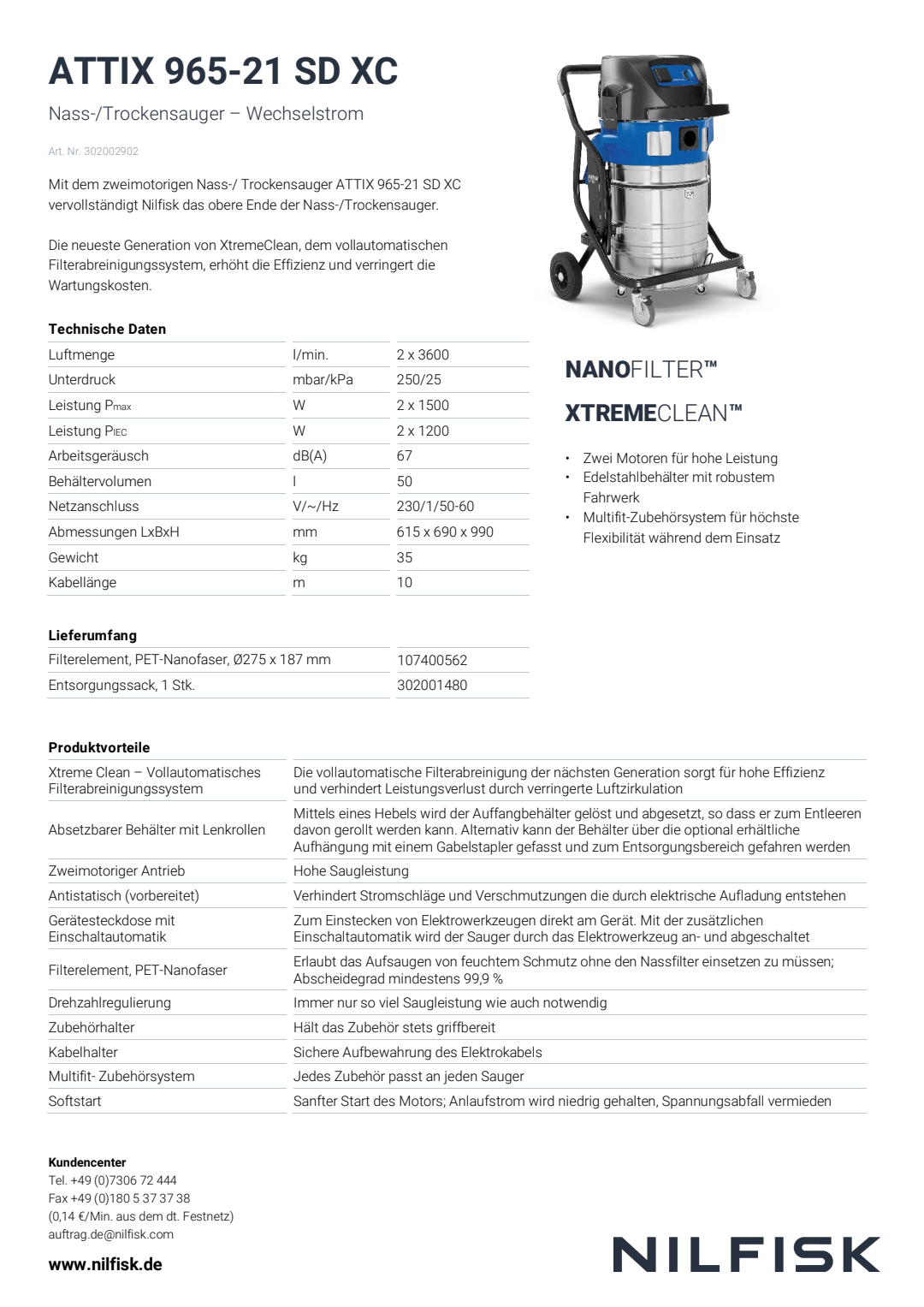 N202 0522 V1 Dealer Machine One Pager Attix 965 21Sdxc 302002902 10888 A4 De De Proof1