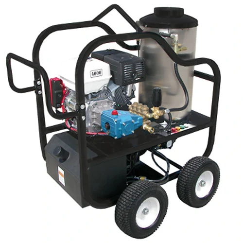 HOT WATER 4 WHEEL - 4000PSI 15LPM 13HP Direct driv